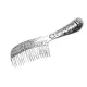 Baby gift: Silver baby comb with engravable surface