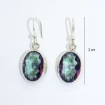 Silver earrings: Soul's Journey