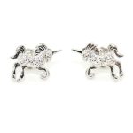 Silver unicorn pendant