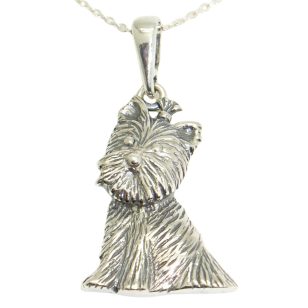 Silver pendant Cairn Terrier
