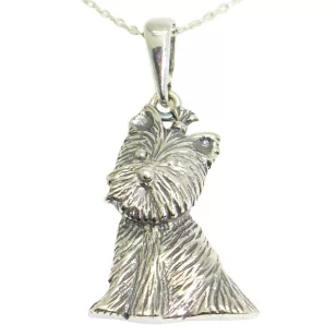 Ezüst medál Cairn terrier