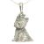 Silver pendant Cairn Terrier