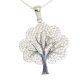 Silver tree of life pendant