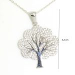 Silver tree of life pendant