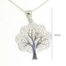 Silver tree of life pendant