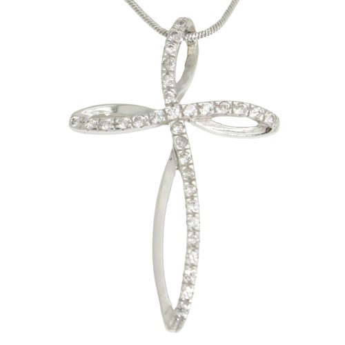 Pure Faith white gold pendant