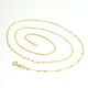 Singapore gold chain, thicker, 45 cm
