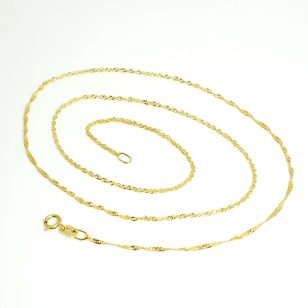 Singapore gold chain 40 cm