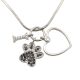 Dog Lover 3-Piece Silver Pendant