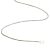 Silver Venetian snake chain, thicker, 45 cm
