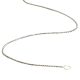 Silver Venetian snake chain, thicker, 45 cm