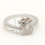 Silver Paw Ring
