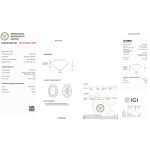 1.03 ct brownish yellow diamond, oval-cut brilliant