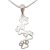 Paw Print Silver Pendant