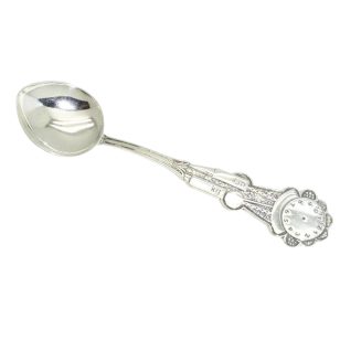 Baby gift: Silver teaspoon with engravable surface