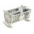 Baby gift: Silver cradle with engravable surface