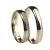 A40404-SF Venice yellow and white gold wedding band