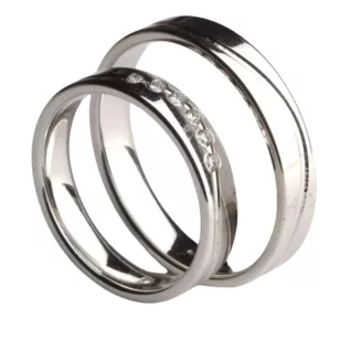A40408-F Helsinki white gold wedding band