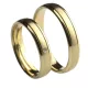 A40418-S Sydney yellow gold wedding band