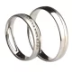 A40420-F Oslo white gold wedding band
