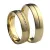 A50543-S London yellow gold wedding band