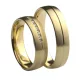 A50543-S London yellow gold wedding band
