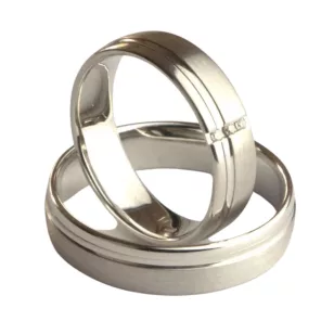 A50565-F Dublin white gold wedding band