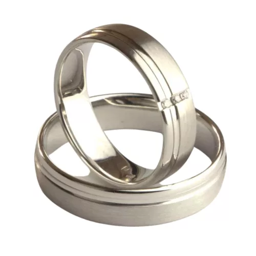 A50565-F Dublin white gold wedding band