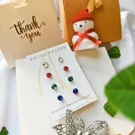 Antiallergén Colors fülbevaló szett