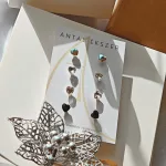 Antiallergén Hearts fülbevaló szett