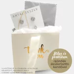 Antiallergén Hearts fülbevaló szett