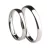 COMF/3A Malmö white gold wedding band