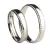 COMF/4AB Amsterdam white gold wedding band