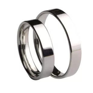 COMF/4E Munich white gold wedding band