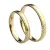 COMS/3AB Rhodes yellow gold wedding band