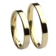 COMS/3E Oxford yellow gold wedding band