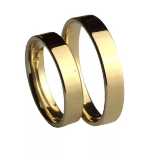 COMS/4E Cambridge yellow gold wedding band