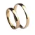 COMV/3A Phoenix rose gold wedding band