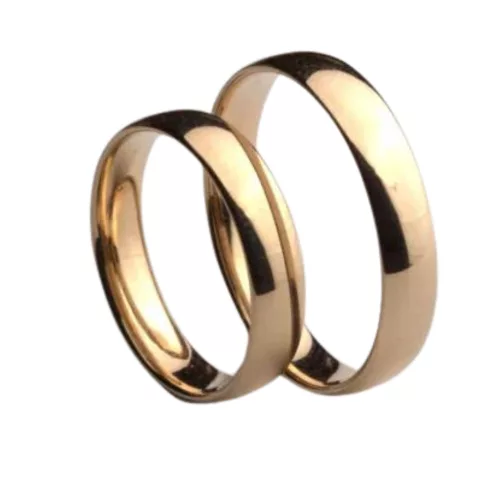 COMV/4A Tunis rose gold wedding band