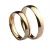 COMV/4A Tunis rose gold wedding band