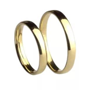 ComS/3A Lisbon yellow gold wedding band