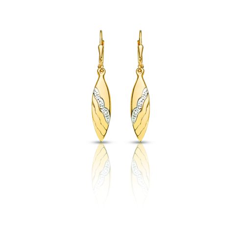 Gold drop / dangle earrings