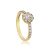 Grace gold engagement ring