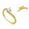 Gold Engagement Ring Lillian