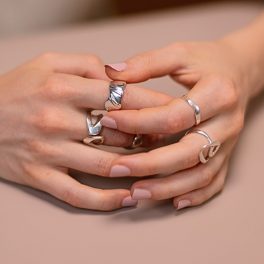 Silver jewelry Without stones / No stones